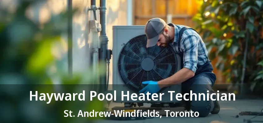 Hayward Pool Heater Technician St. Andrew-Windfields, Toronto - ON Hayward Pool Heater Technician St. Andrew-Windfields, Toronto - ON