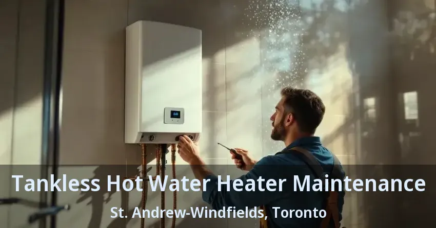 Tankless Hot Water Heater Maintenance St. Andrew-Windfields, Toronto - ON Tankless Hot Water Heater Maintenance St. Andrew-Windfields, Toronto - ON