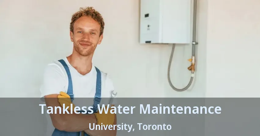 Tankless Water Maintenance University, Toronto - ON Tankless Water Maintenance University, Toronto - ON